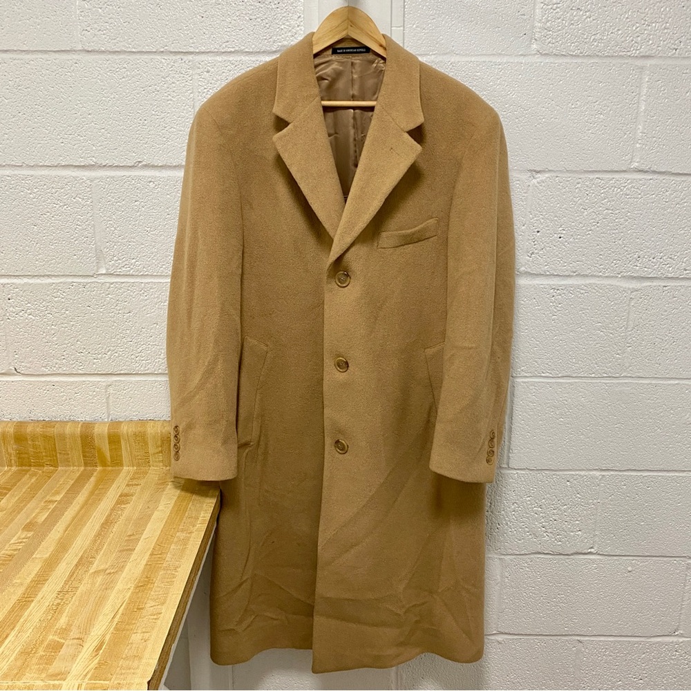 Ralph Lauren Camel Hair Coat 40R